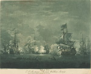 1672年的战斗，1720年代的战斗。 作者 伊丽莎·科卡尔