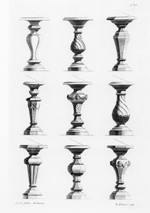 基础，来自A Book of Architecture，作者James Gibbs（1682-1754），1739年出版（另见171988） 作者 伊丽莎·科卡尔