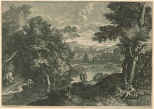 景观 作者 Elisha Kirkall，根据雅克·卢梭