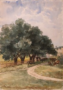 里士满，1884年。 作者 伊丽莎白·布特（Elizabeth Boott）