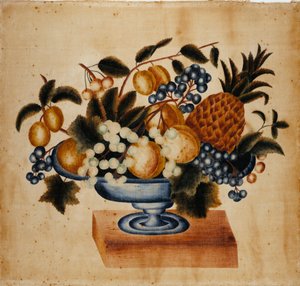 静物，约1830-1848年。 作者 伊丽莎白·W·卡普伦