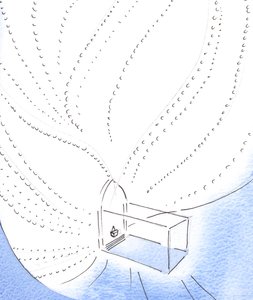正如我们的牧师所说：“是通过他，与他同在？”，我们与成千上万的圣灵以及整个教会一起祈祷，2002年（纸上写真） 作者 伊丽莎白王