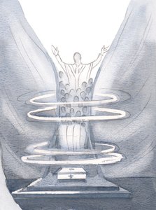 在弥撒中，圣灵将我们与基督捆绑在一起，就像玉米捆成一捆，2000年（纸上w - c） 作者 伊丽莎白王