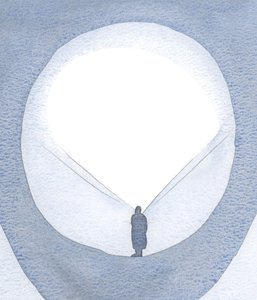 通过一点信念，爱和牺牲的行为，灵魂中就准备了一个空间，以供新的恩典浇灌。，2001年（纸上w - c） 作者 伊丽莎白王