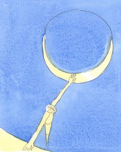 基督走了很长的路要拯救我们：从天堂一直到为我们而死，并成为通往光荣的桥梁，每个人都被邀请去寻找和穿越，2004年（纸上写真） 作者 伊丽莎白王