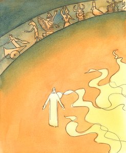 基督是真神与人，2003年（纸上水） 作者 伊丽莎白王