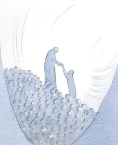 基督举起我，加入他在圣父面前的奉献，2000年（带纸） 作者 伊丽莎白王