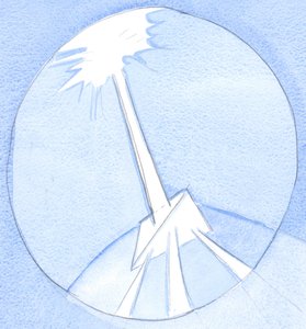基督，真理，向每个灵魂闪耀，2002年（纸上水） 作者 伊丽莎白王