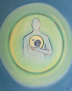 从上帝的心脏涌现出所有存在的东西，2003年（船上有油） 作者 伊丽莎白王