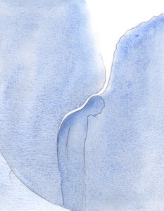 《炼狱》，2001年，在纸上写有祝福的女士的祈祷，多么奇妙地将一道光辉的恩典作为舒缓的润唇膏降在了等待的灵魂上。 作者 伊丽莎白王