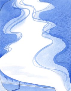 整个深渊让我瞥见了无限的荣耀和威严的圣三一，2002年（纸上写有w - c） 作者 伊丽莎白王