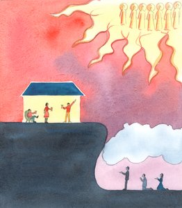 令人悲伤的原因是，许多人从来没有为炼狱中的圣灵祈祷-在他们中间可能是他们自己的朋友和亲戚，2003年（纸上写真） 作者 伊丽莎白王