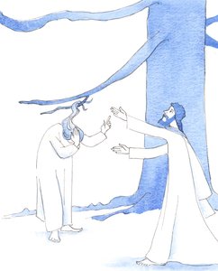 耶稣会第一个帮助需要帮助的朋友，2005 年（纸面水彩画） 作者 伊丽莎白王