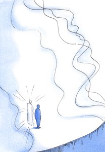 只有通过基督，我们才能面对神格的压倒性的纯洁和力量，2002（写在纸上） 作者 伊丽莎白王