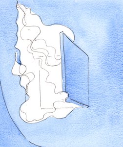 在2003年通往荣耀的“门”上，《神格》被证明就像是永生的开始时的熊熊烈火（纸上写有w - c） 作者 伊丽莎白王