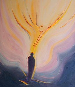 圣灵就像来自天堂的火，带给我们他的爱，纯正，智慧和力量，2002年（船上有油）