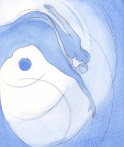 歌曲之歌中描述了上帝对灵魂的惊人爱：“他的左手在她的头下，他拥抱了她...”，2002年（纸上w - c） 作者 伊丽莎白王