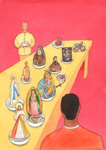 所有天主教徒都应遵循教会的教义，2003年（纸上写有w - c） 作者 伊丽莎白王