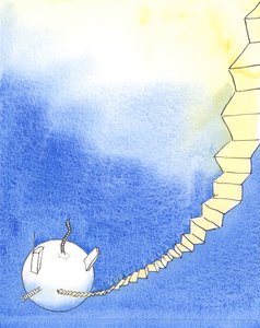 人们曾尝试过尝试到达2004年的天堂（纸上写有w - c） 作者 伊丽莎白王