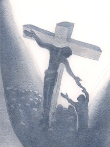 那些帮助苦难的人，无论是身心，精神上受苦的人，都是“初恋”，2000年（纸上写真） 作者 伊丽莎白王
