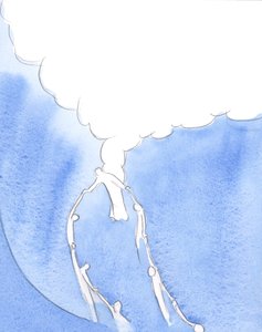 基督通过他的提升，在人与神之间建立了强有力的联系，因为他既是真神又是真人，2002年（纸上有字） 作者 伊丽莎白王