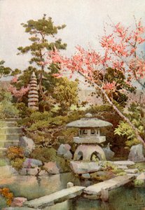 古老的花园（彩色平版） 作者 艾拉·杜甘蔗