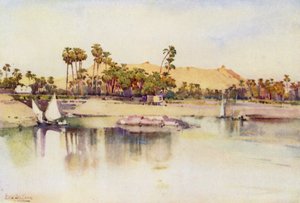 象岛（彩色石版印刷） 作者 艾拉·杜甘蔗