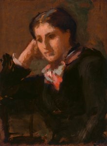 夏洛特-帕金斯-斯泰森-吉尔曼，1880年前。 作者 艾伦·戴·黑尔