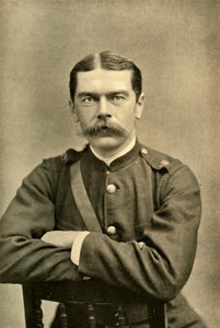 喀土穆的基奇纳勋爵（Lord Kitchener），c1885，1901年。 作者 埃利奥特和弗莱