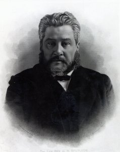 在Elliot und Fry拍摄照片后，Charles Haddon司布真牧师 作者 艾略特和弗莱工作室