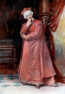 亚瑟·伯奇尔（Arthur Bourchier），《主教的移动》，1902年。