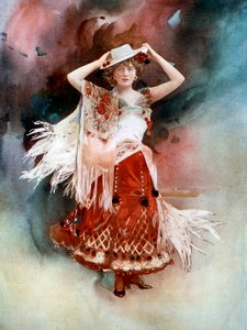 《凯蒂·格雷》中的埃维·格林（Evie Greene），c1902年。