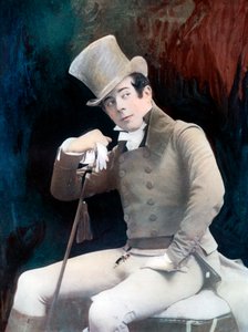 西摩·希克斯爵士（Sir Seymour Hicks）在品质街（C1902）。
