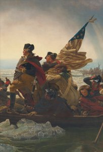 1776年12月25日，华盛顿穿越特拉华河 作者 伊曼纽尔·戈特利布·洛伊茨