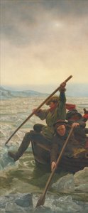 1776年12月25日，华盛顿穿越特拉华河 作者 伊曼纽尔·戈特利布·洛伊茨