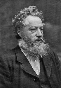 威廉·莫里斯（William Morris），英国艺术家，作家，社会主义活动家和生态社会主义先驱，1911年。