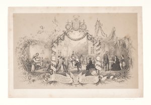 1848-1850 年战后军队返回纪念传单 作者 埃米尔·迪特列夫·拜伦岑
