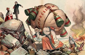 停止你们对犹太人的残酷压迫 作者 埃米尔·弗洛里（Emil Flohri）