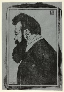 F.霍德勒 作者 埃米尔·奥尔里克（Emil Orlik）