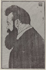 费迪南-霍德勒 作者 埃米尔·奥尔里克（Emil Orlik）