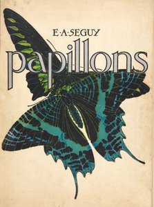 Papillons》封面，1925 年出版。1925 年（pochoir 印刷品） 作者 埃米尔·阿兰·塞盖