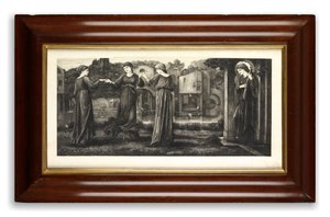 磨房（蚀刻在牛皮纸上的印刷品） 作者 埃米尔·让·苏皮斯（Emile Jean Sulpis）