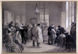 1886年师范实验室接种场景（图） 作者 埃米尔·安托万·贝亚德