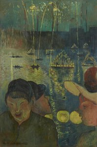 1888年的夜节 作者 埃米尔·伯纳德（Emile Bernard）
