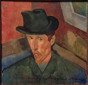 EugèneBoch肖像 作者 埃米尔·伯纳德（Emile Bernard）