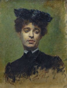 玛丽·莱马森肖像，1892年 作者 埃米尔·伯纳德（Emile Bernard）