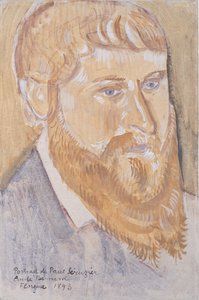 保罗·塞鲁西耶的画像，1893年 作者 埃米尔·伯纳德（Emile Bernard）
