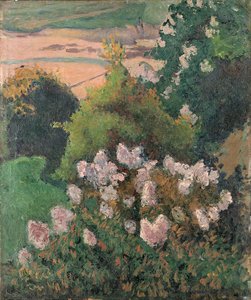 圣布里亚克景观，1886年 作者 埃米尔·伯纳德（Emile Bernard）