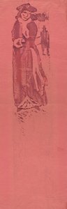 戴马夫的女人(La Dame au Manchon) 作者 埃米尔·伯纳德（Emile Bernard）