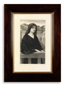 Vespertina Quies（印在牛皮纸上的蚀刻画）。 作者 埃米尔·伯尔文